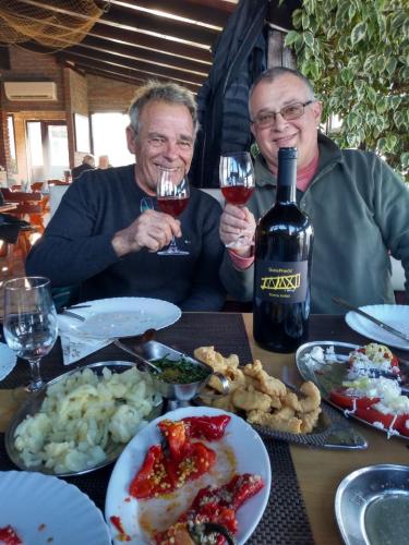 Feel like home at Plavinci organic winery Belgrade. Natural wine tasting with home-made snacks and great views