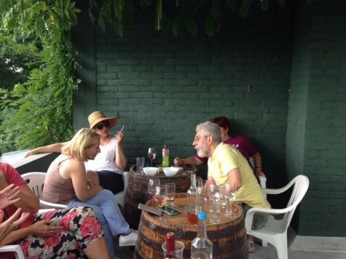 Feel like home at Plavinci organic winery Belgrade. Natural wine tasting with home-made snacks and great views