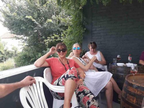 Feel like home at Plavinci organic winery Belgrade. Natural wine tasting with home-made snacks and great views